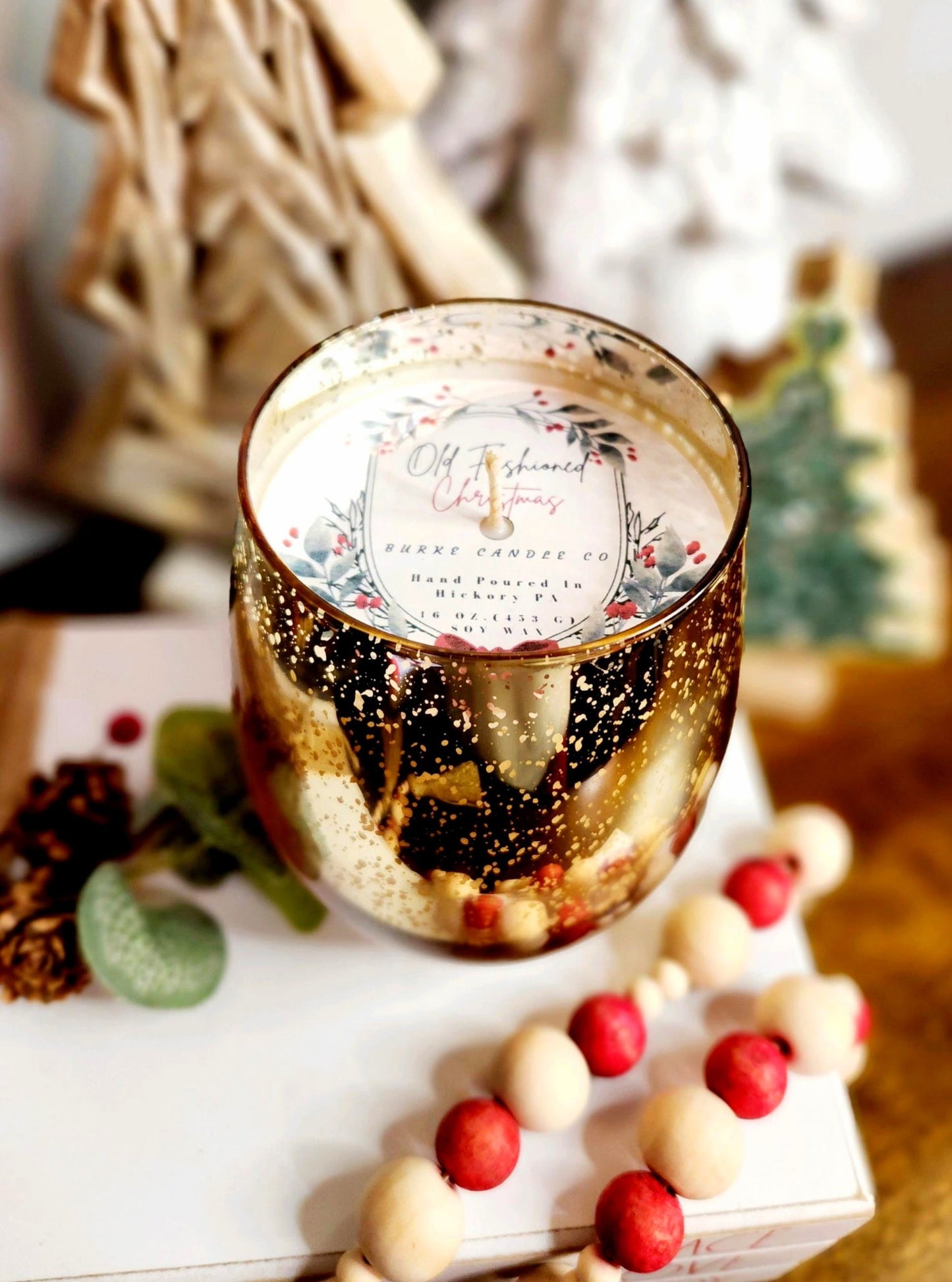 Burke Christmas Candles