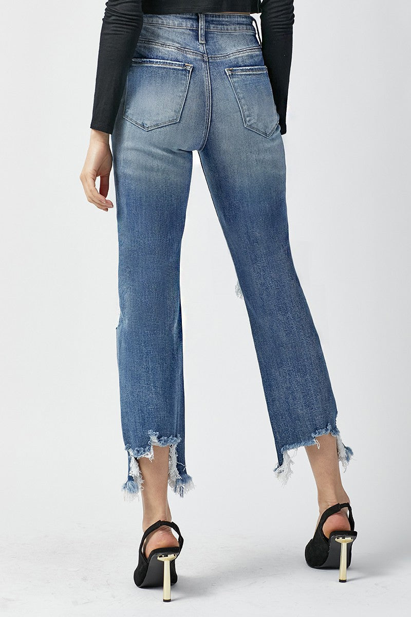 Abigail Straight Crop Jeans