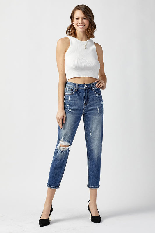 Bethany Loose fit Cropped jean