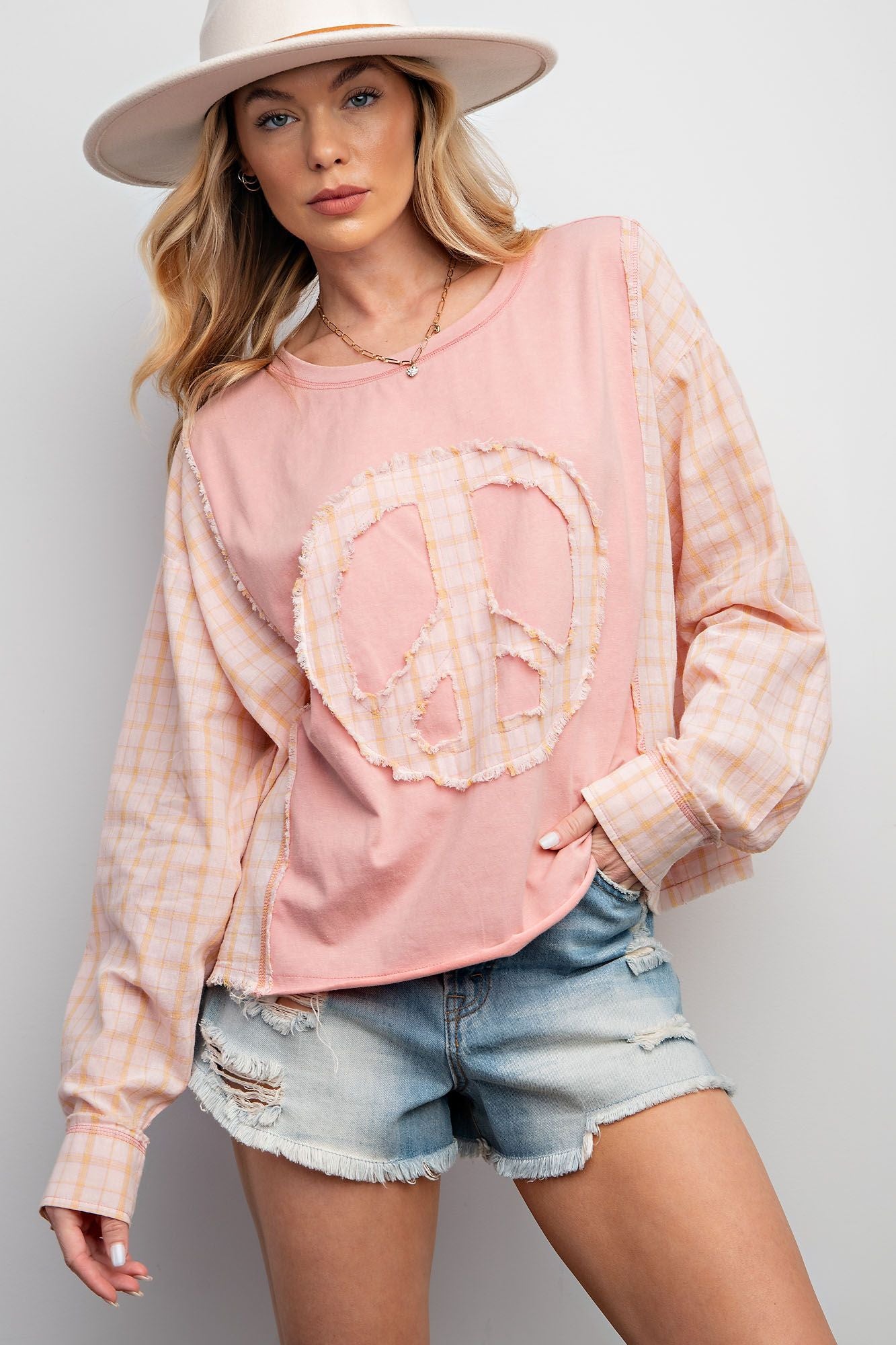 Blush Peace Top