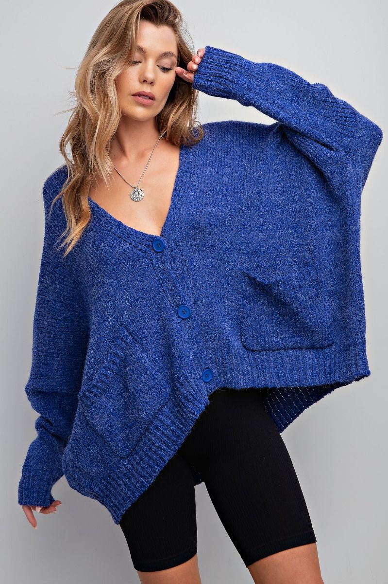 Royal oversized cardigan