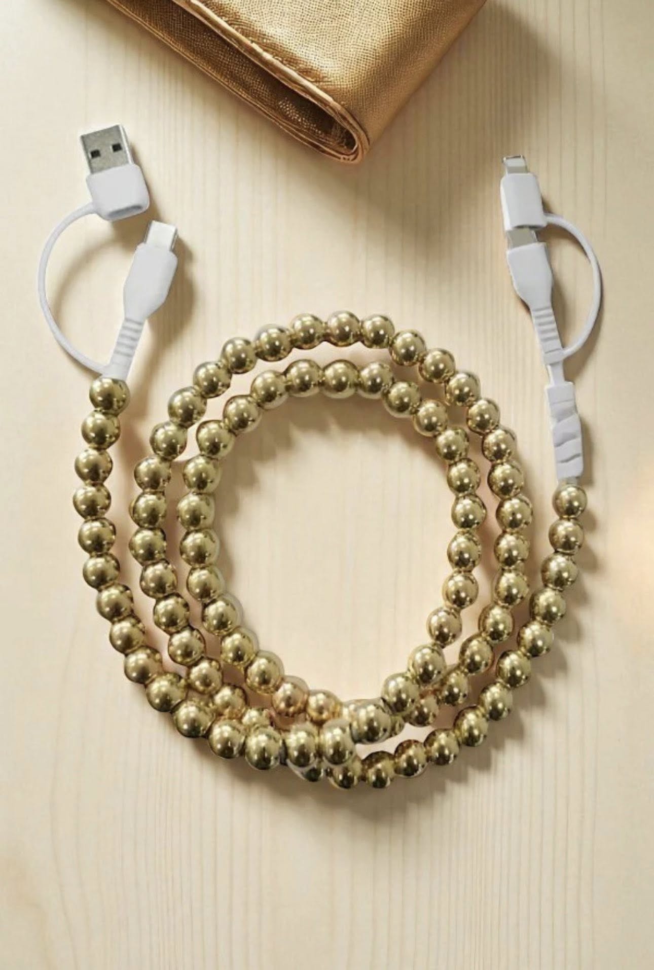 Beaded Jeweled Chargers
