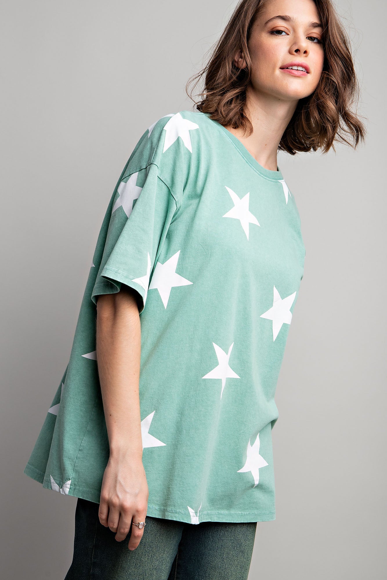 Candy Apple Green Star Shirt