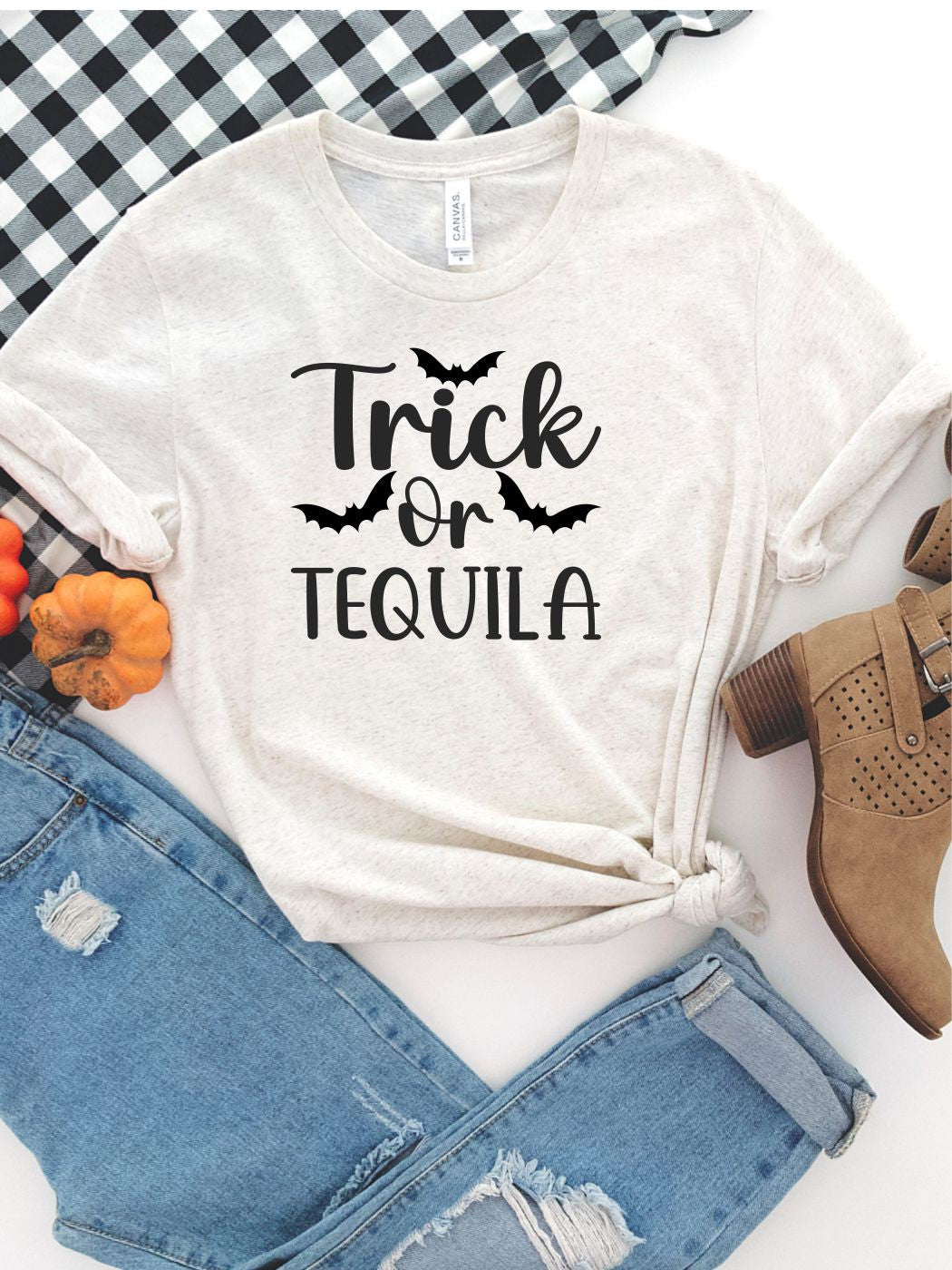 Trick or Tequilla Cream Tee