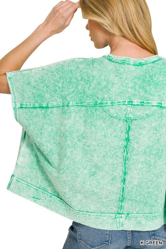 Acid Wash Swing Top
