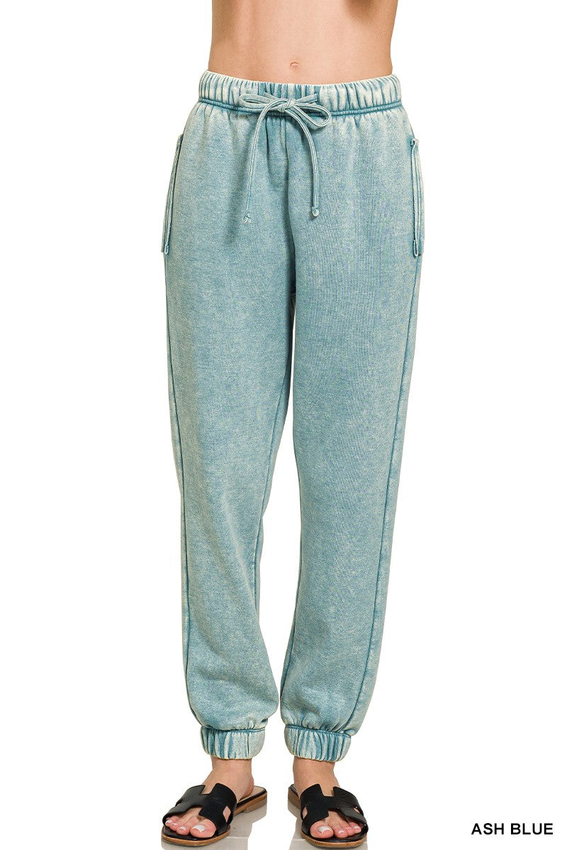 Acid Wash Sweatpants Spring