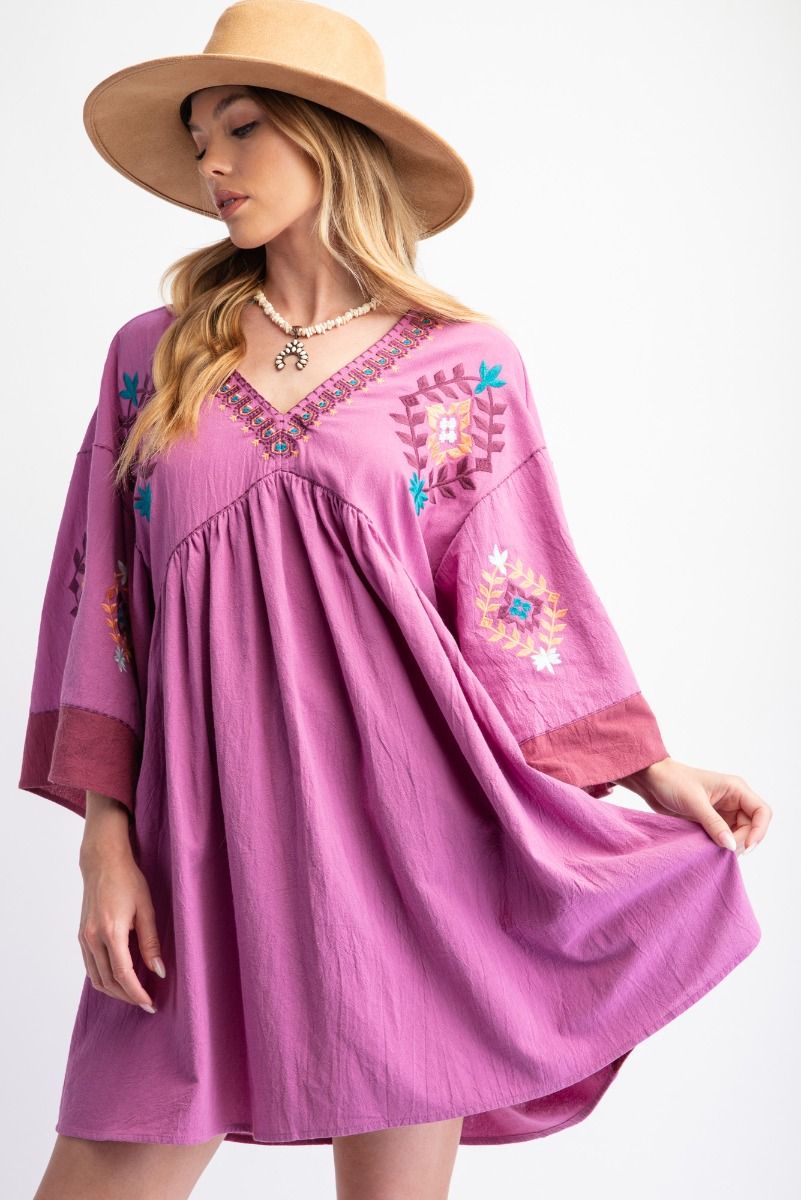 Western Aztec Dress