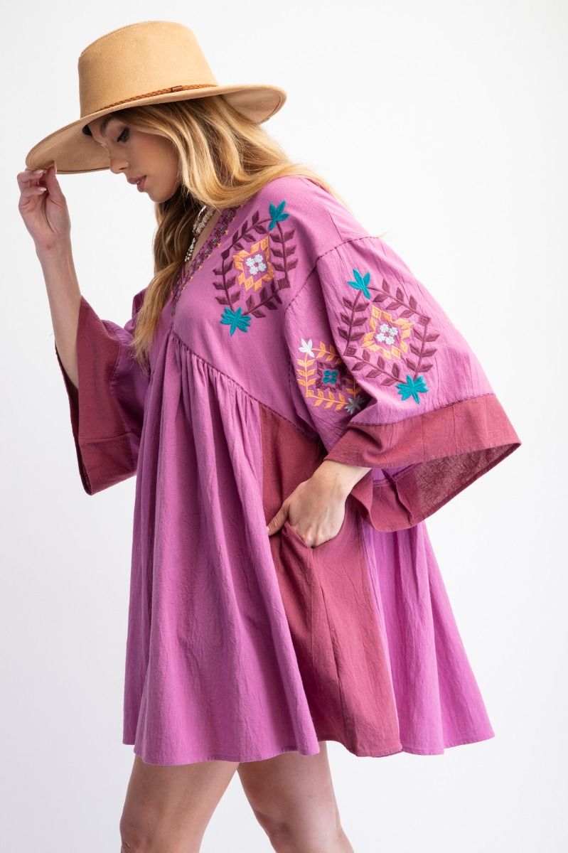 Western Aztec Dress