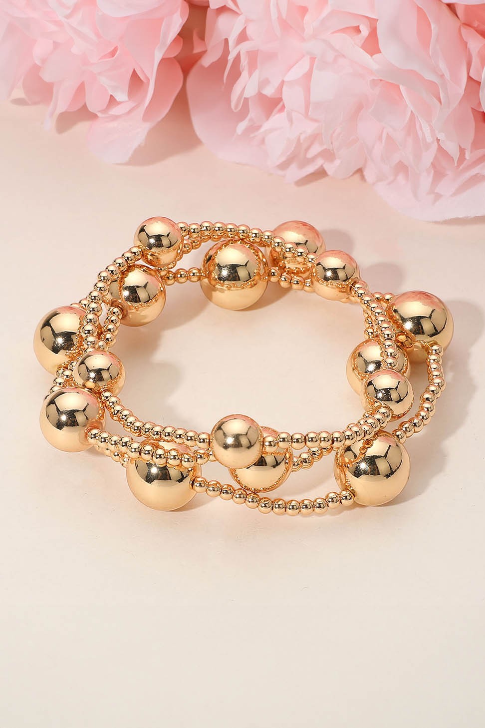 Bold Ball Stretch Bracelet