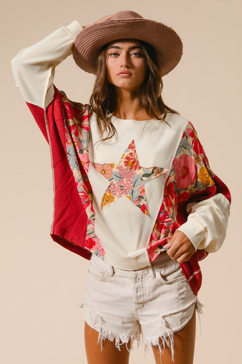 Floral Star Shirt