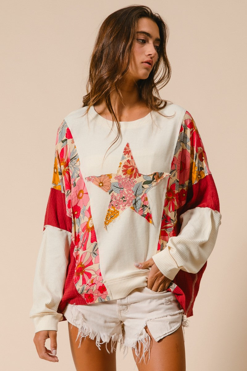 Floral Star Shirt