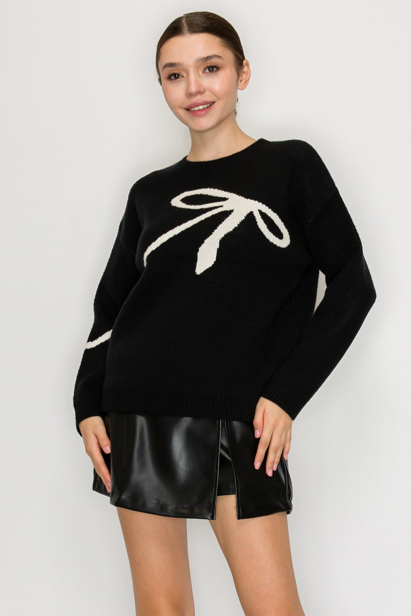 Winter Bow Sweater