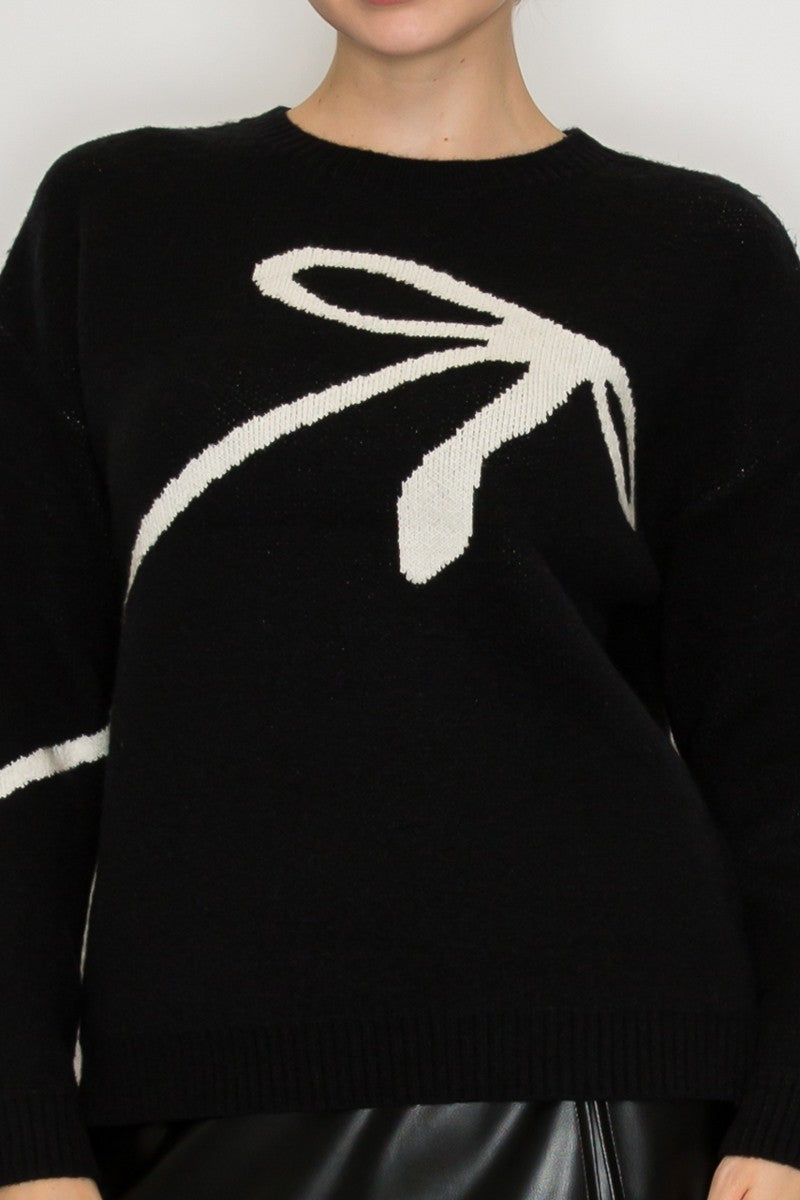 Winter Bow Sweater