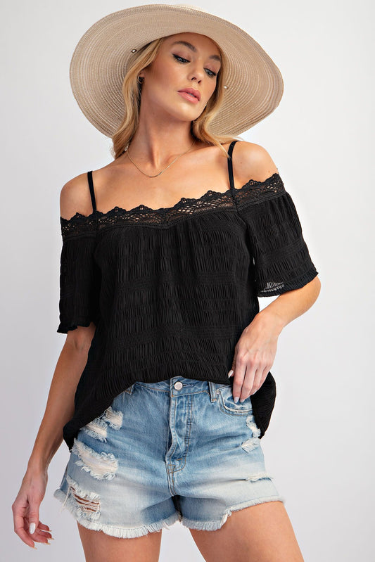 Pretty off the Shoulder Top