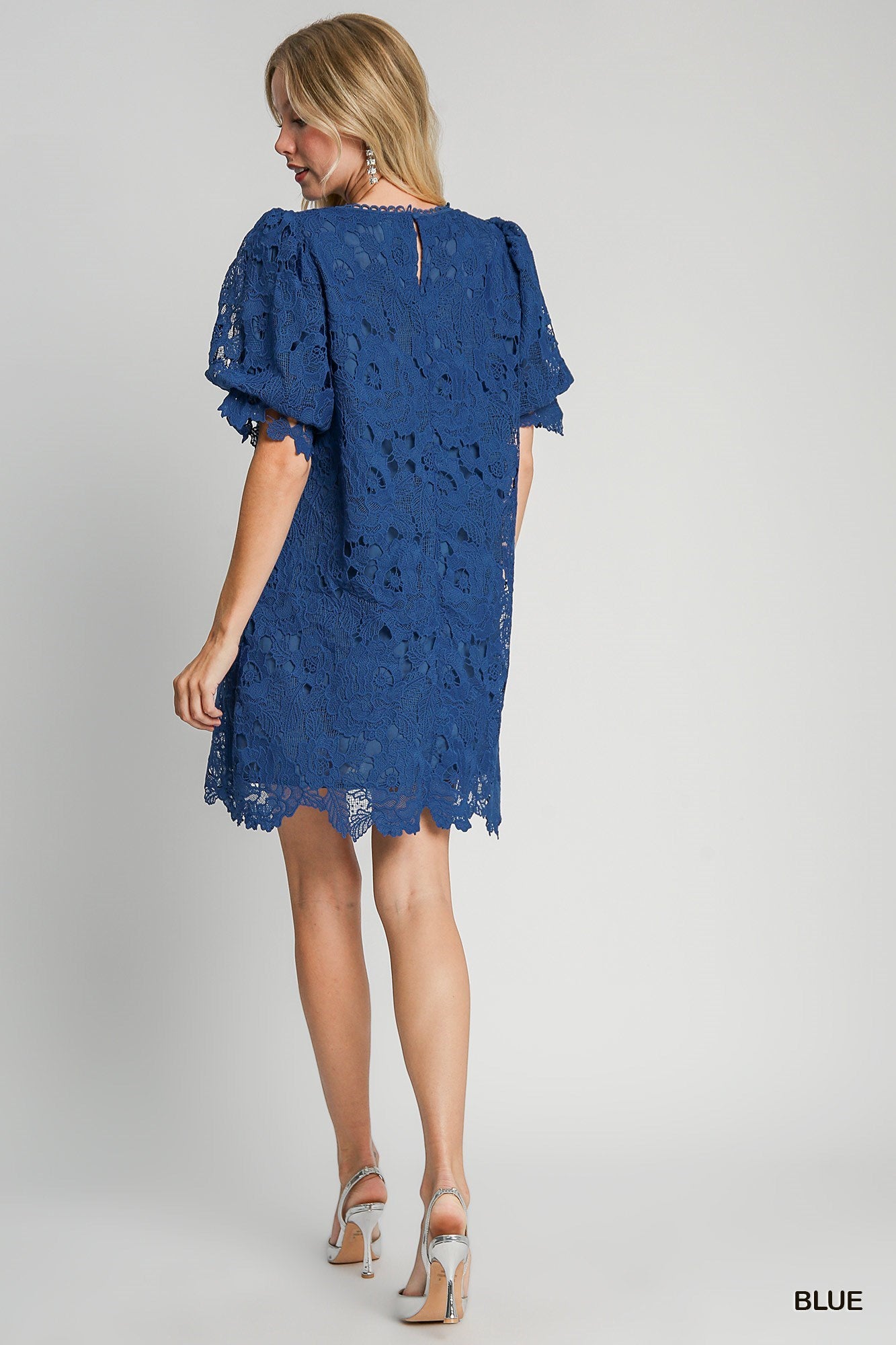 Blue Lace Dress