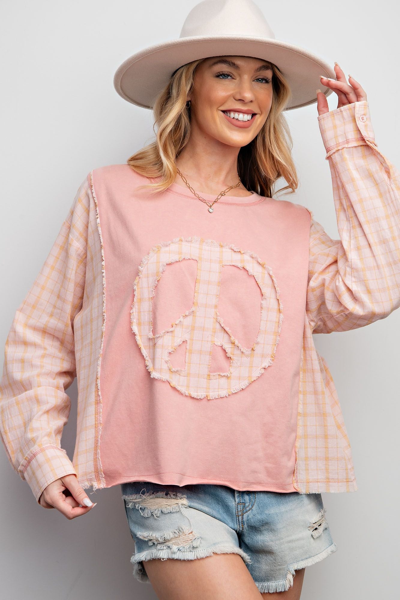 Blush Peace Top