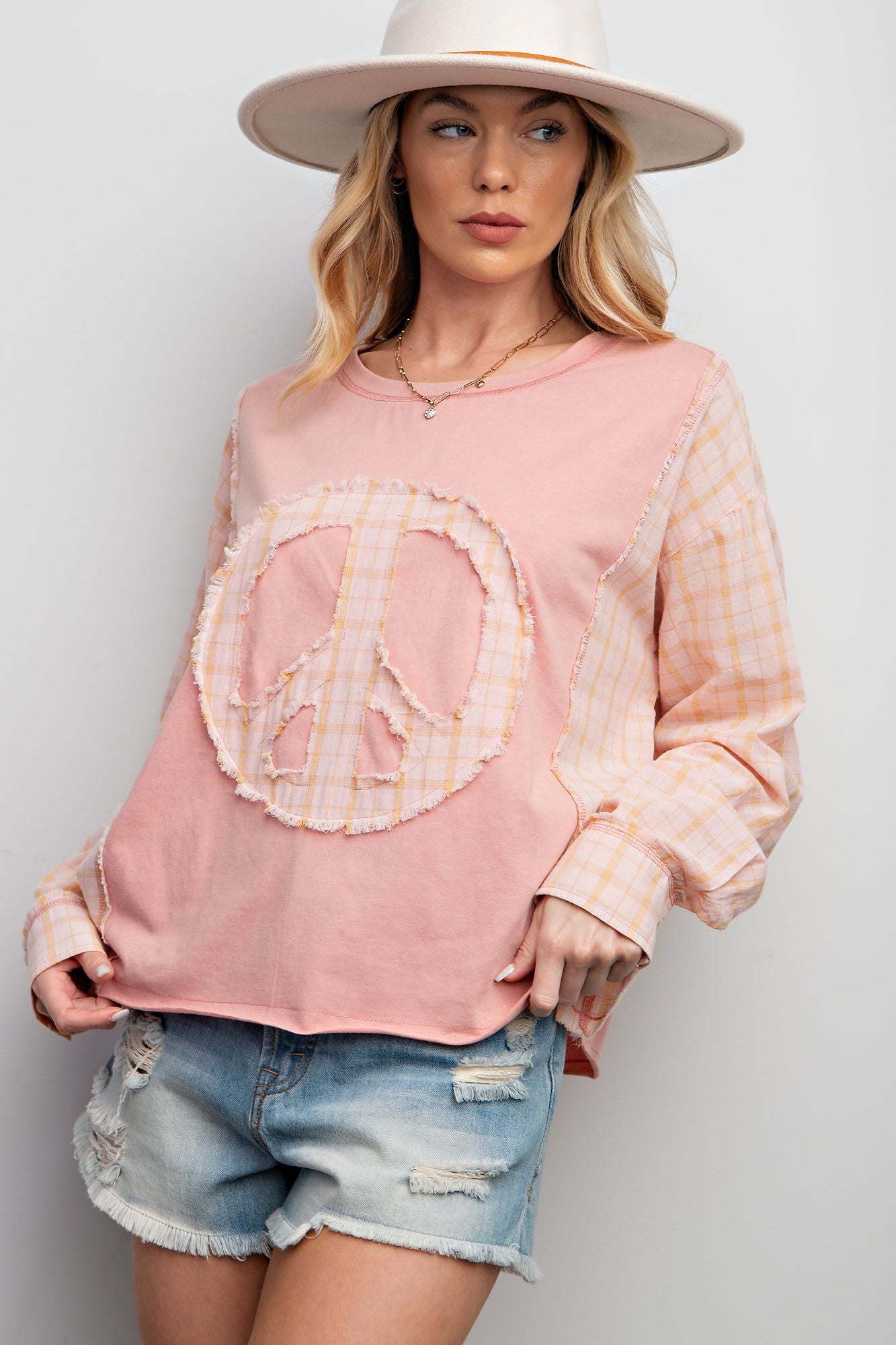 Blush Peace Top