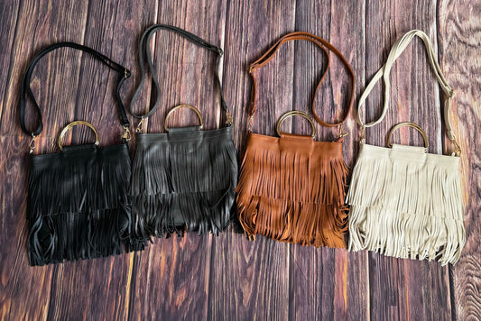 Western Boho Fringe Bag