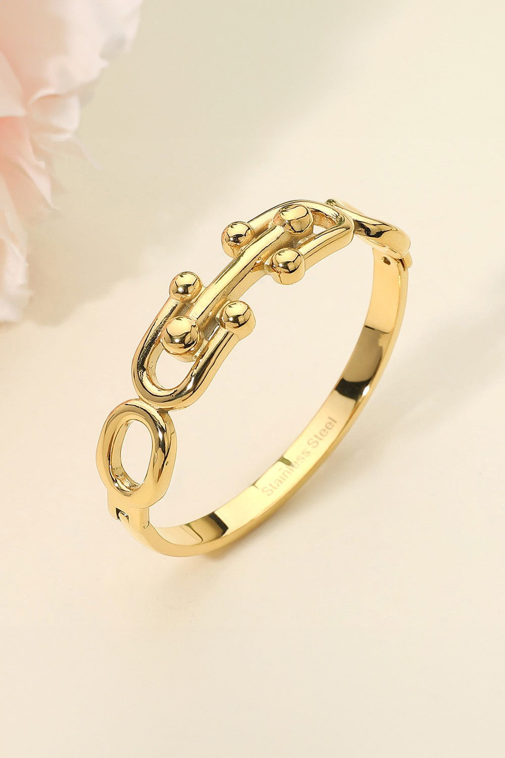 Bold Link Bangle Bracelet