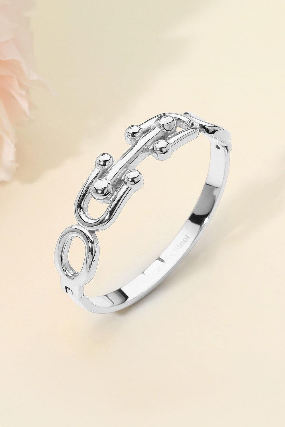 Bold Link Bangle Bracelet