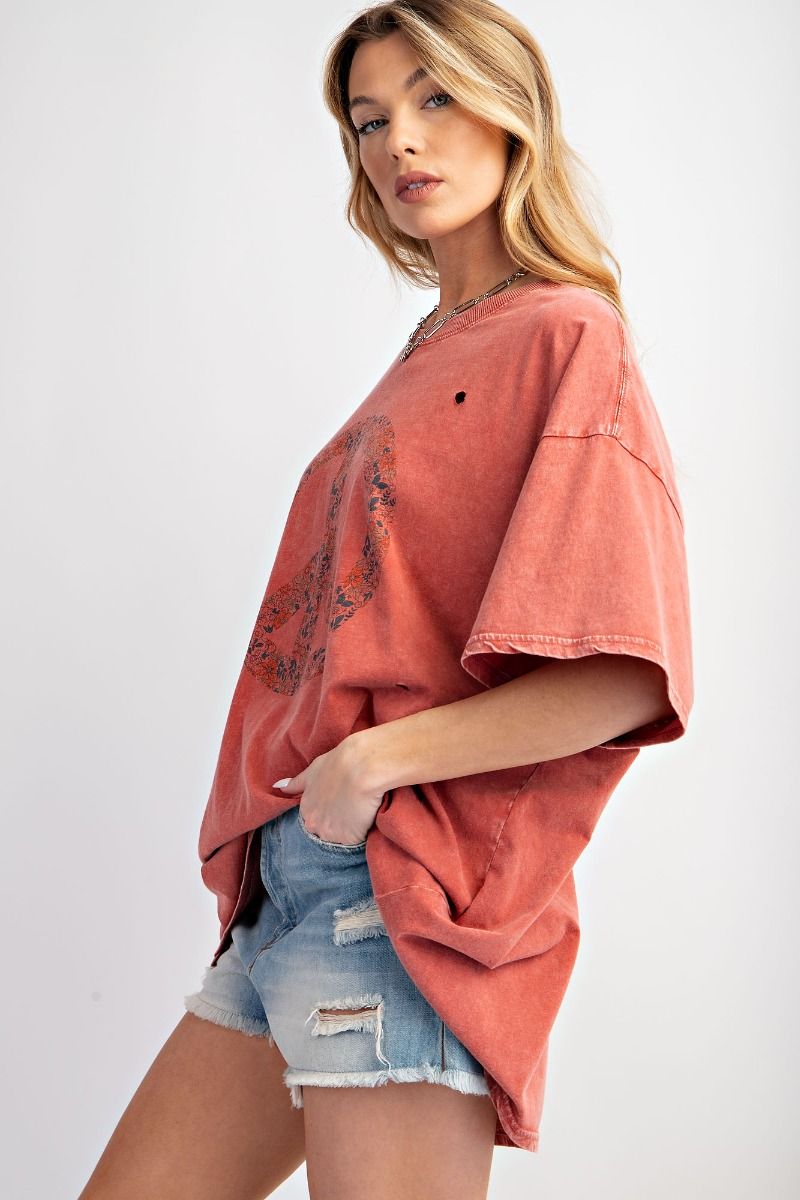 Brick Peace Tee