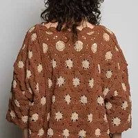 Fall Harvest Crocheted Sweater