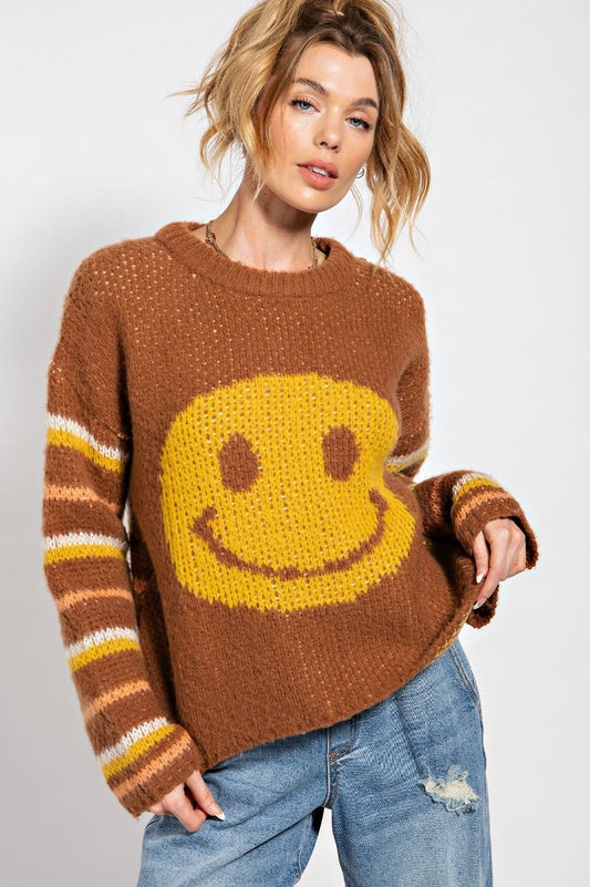 Happy Face Sweater