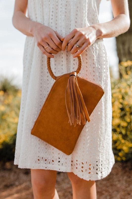 Wristlet Tassel Bag