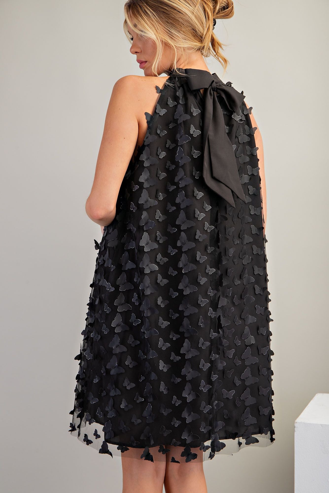 Black Butterfly Dress