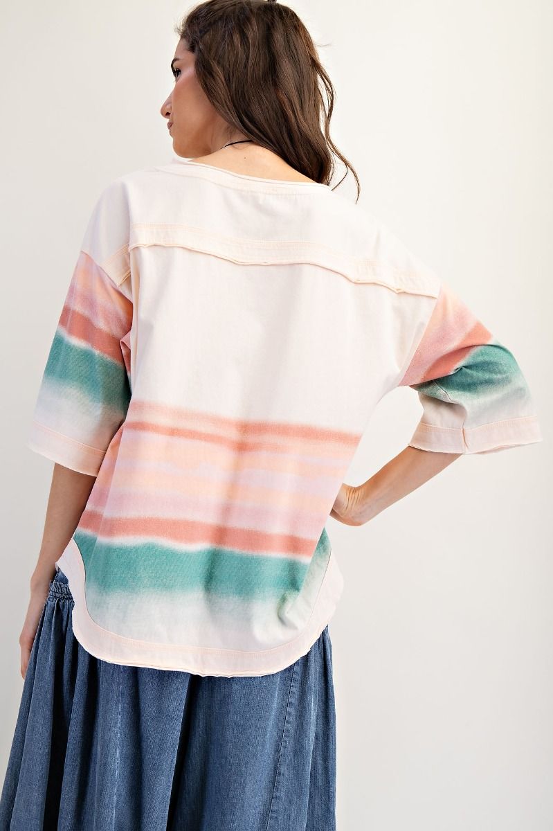 Cactus Sunset Top