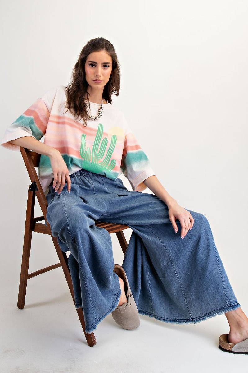Cactus Sunset Top