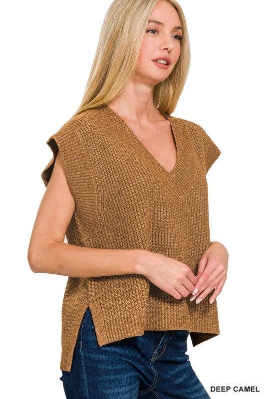 Boxy Sweater Vest