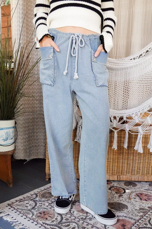 Paper bag Cargo Jeans