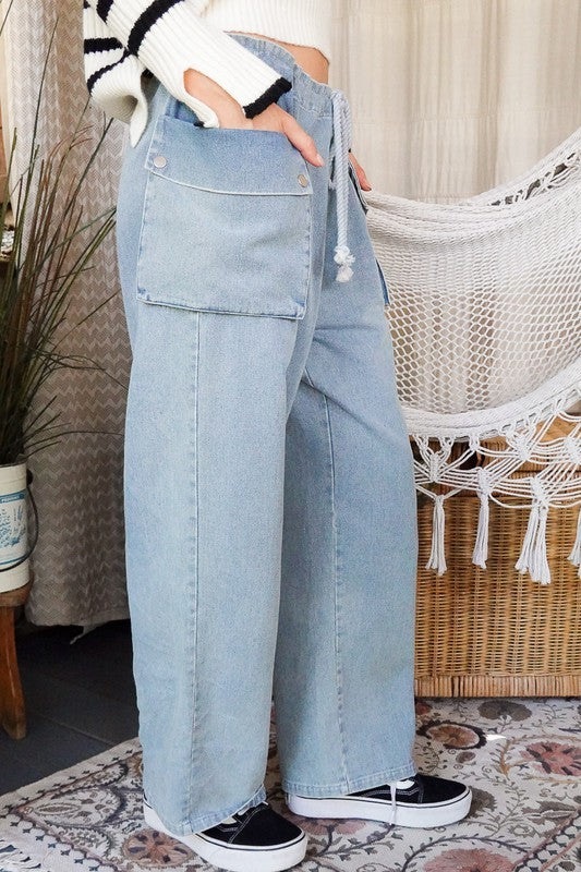 Paper bag Cargo Jeans