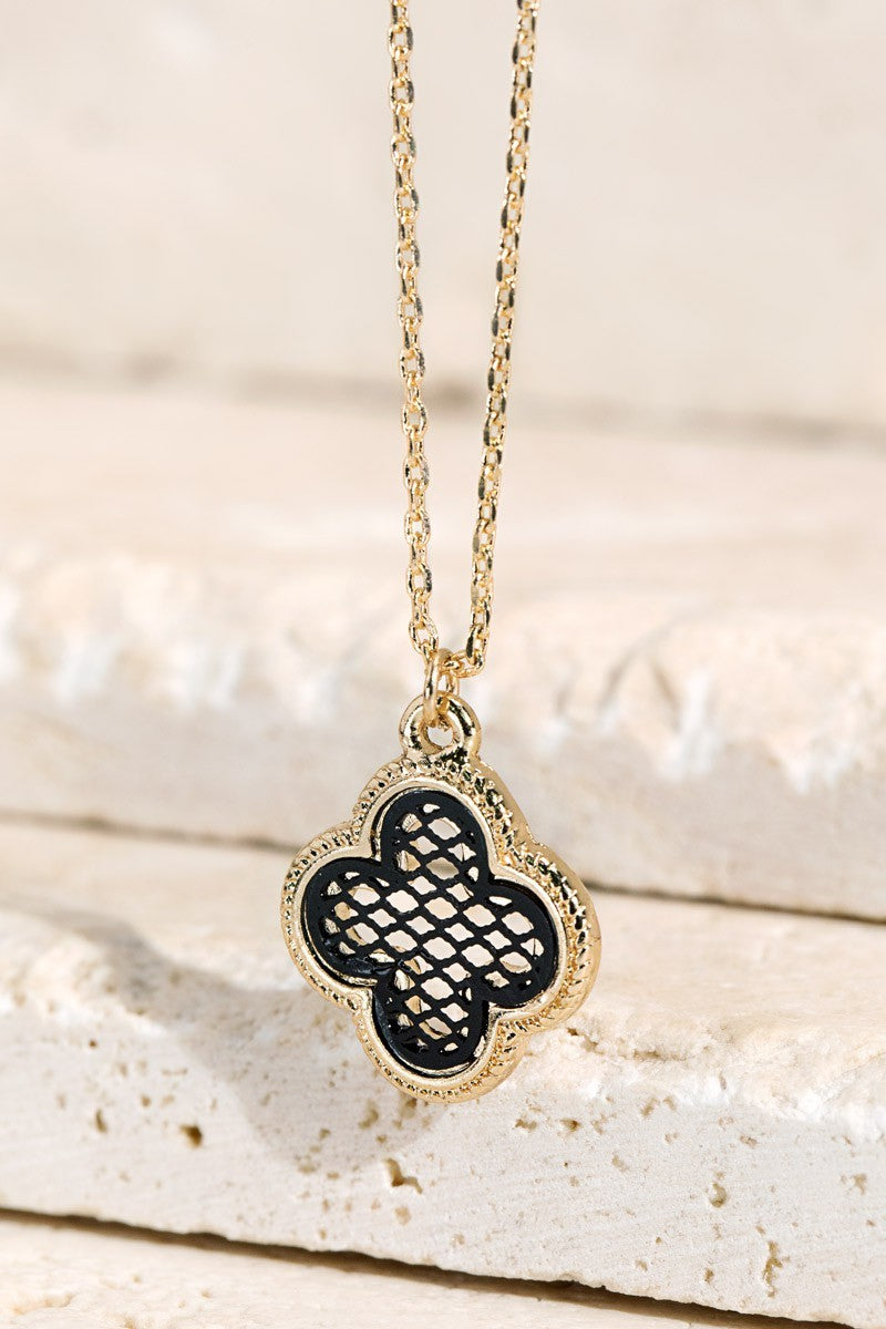 Clover Filigree Necklace