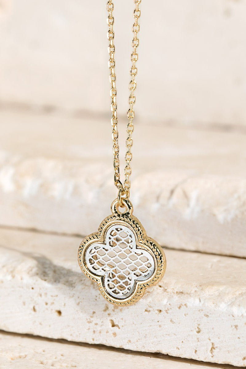 Clover Filigree Necklace