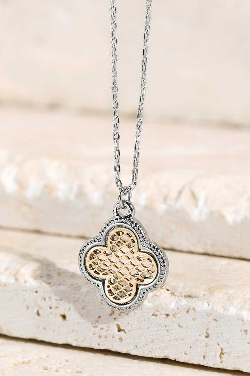 Clover Filigree Necklace