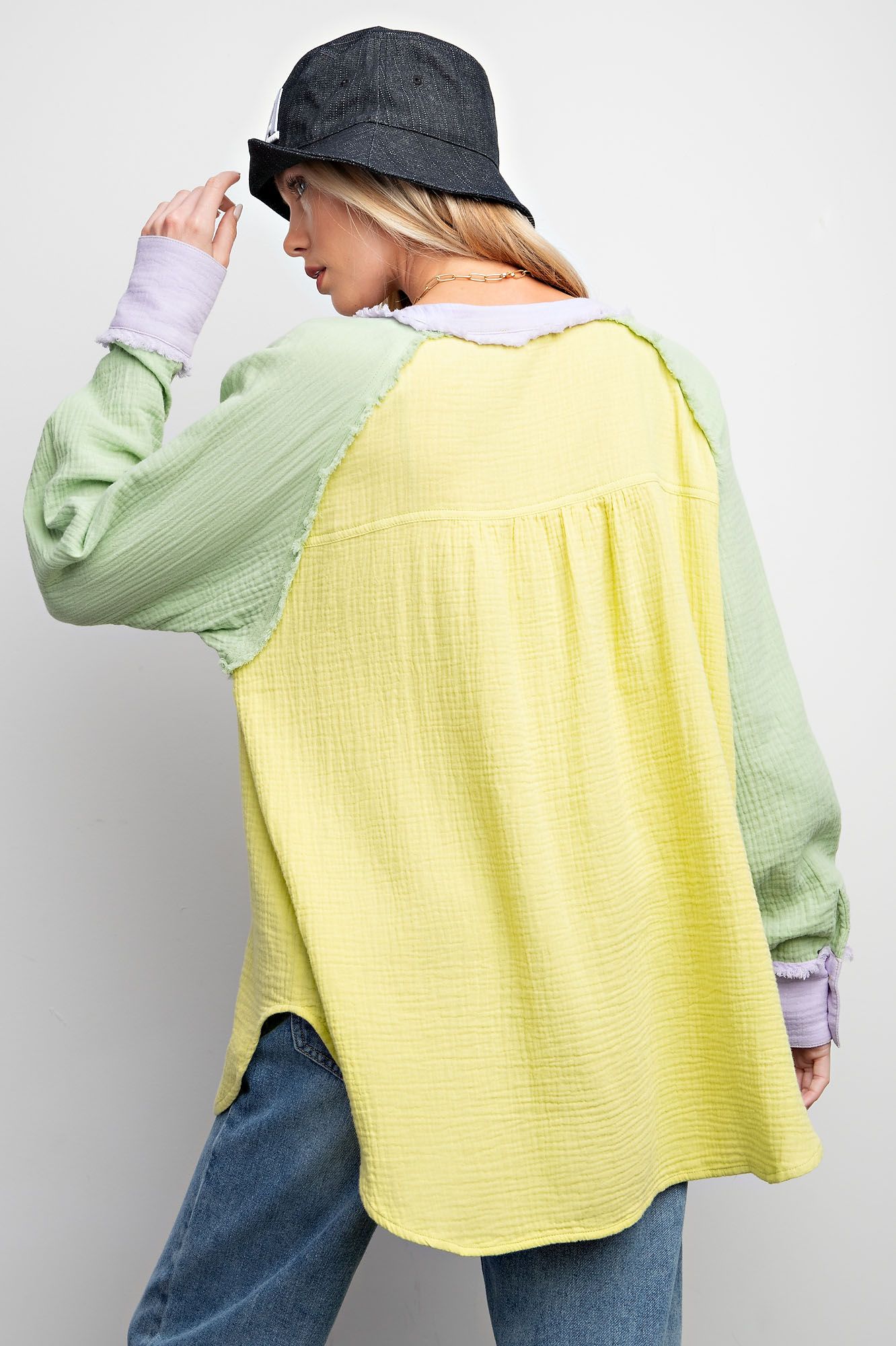 Spring Colorblock Plus Top
