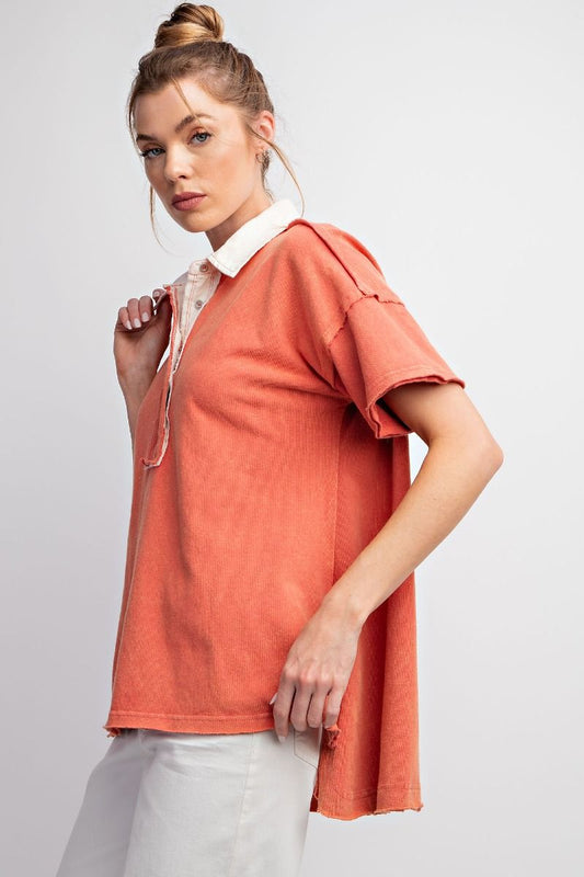 Mineral Wash Polo