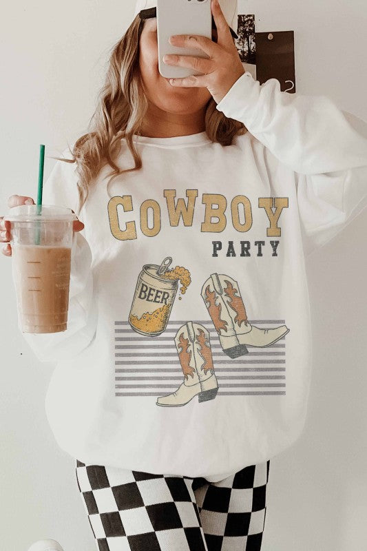 Cowboy Party Sweatshirt