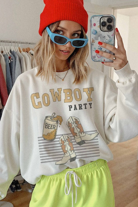 Cowboy Party Sweatshirt