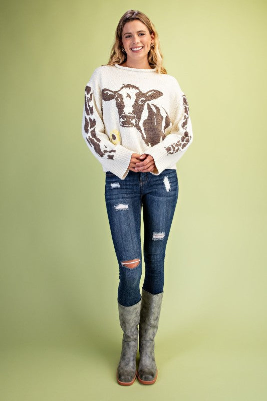 Cutest Cow Sweater