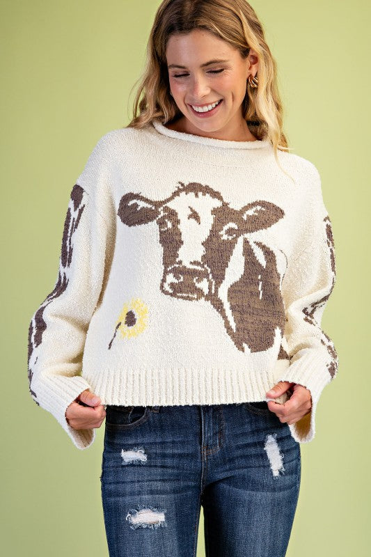 Cutest Cow Sweater