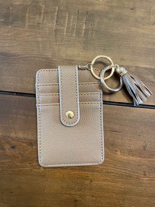 Credit Card Wallet Keychain