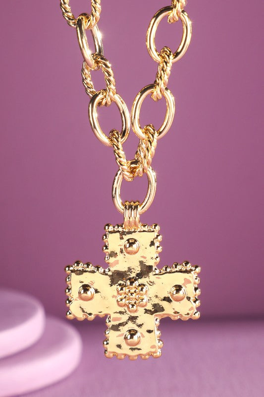 Ornate Cross Necklace