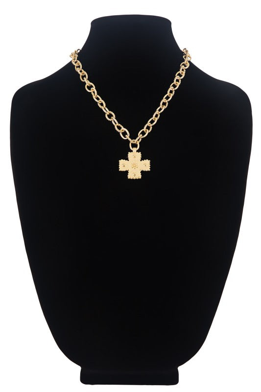 Ornate Cross Necklace