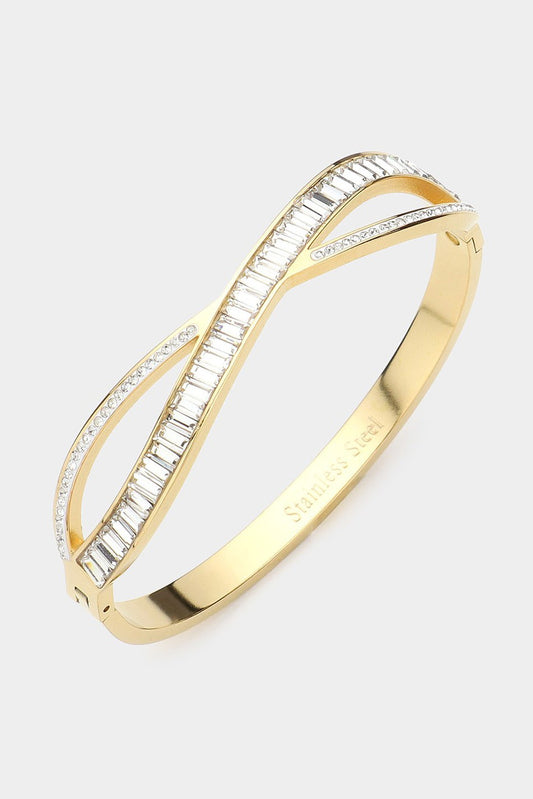 CZ Emerald cut bracelet