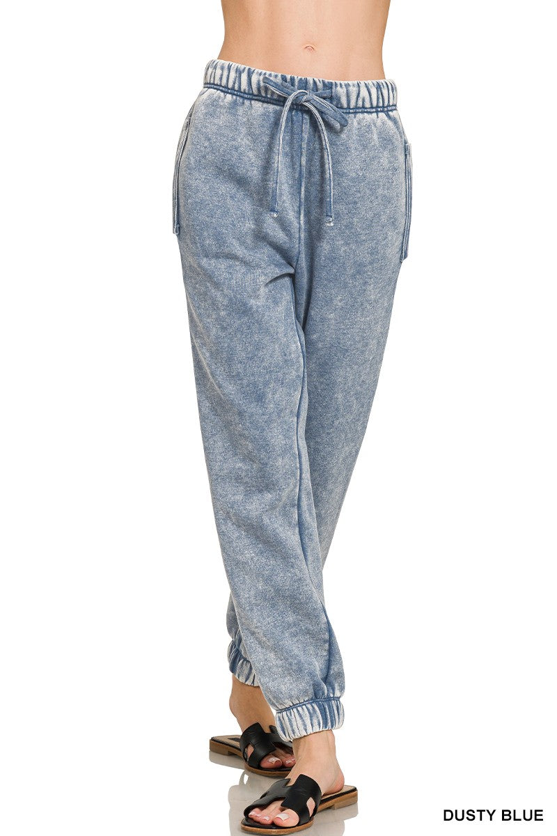 Acid Wash Sweatpants Spring