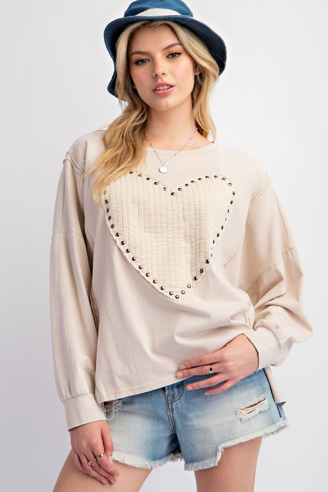 Heart Rivets Top