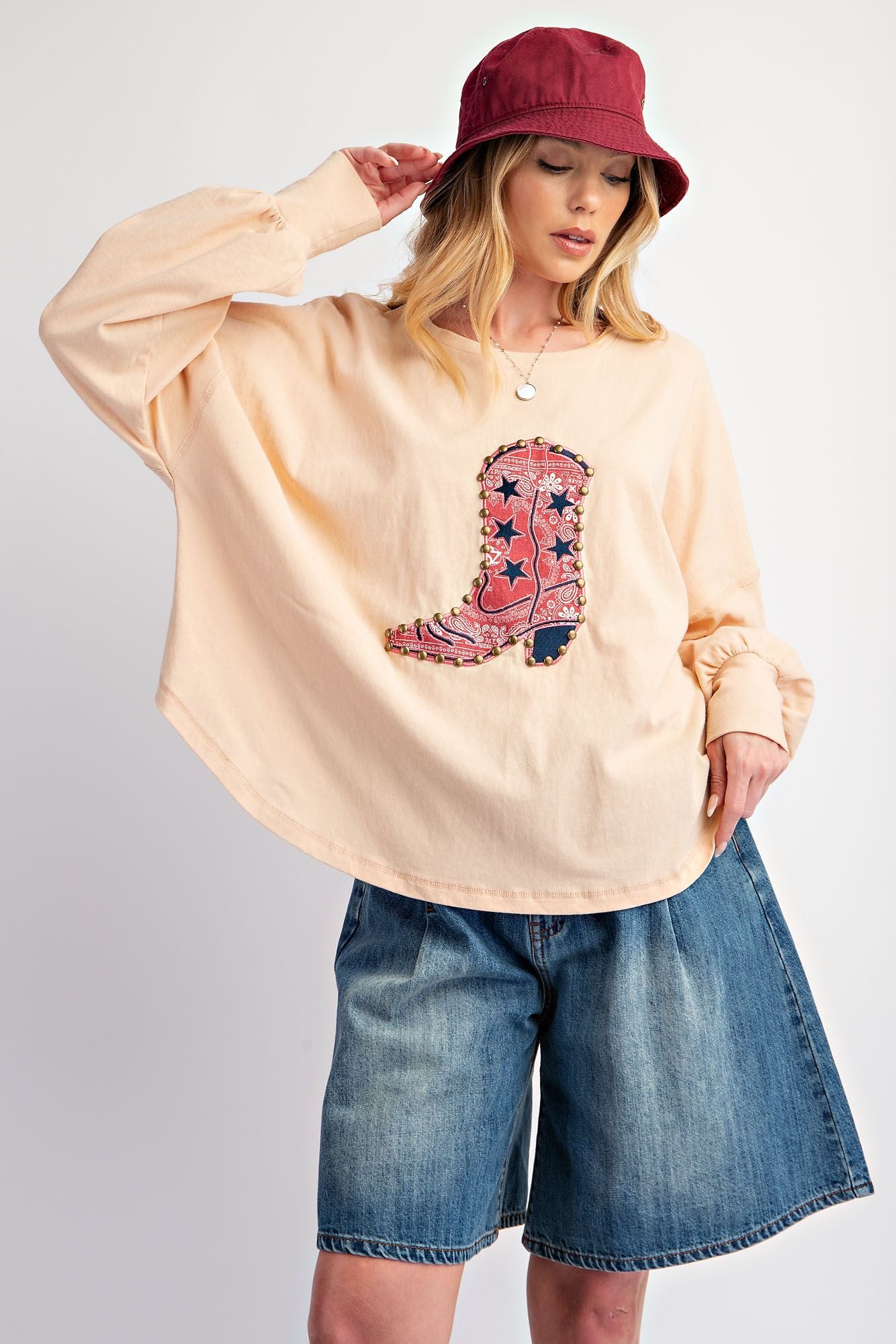 Batwing Boot Top